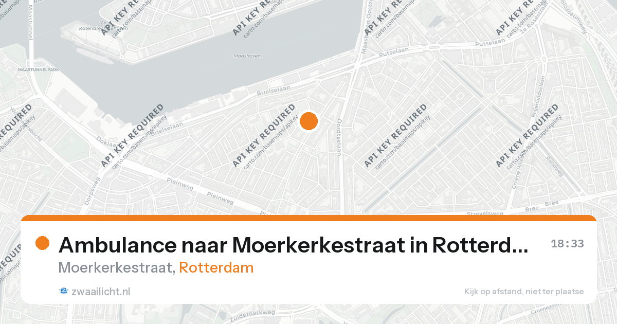 Ambulance naar Moerkerkestraat in Rotterdam — 26 aug 2026
