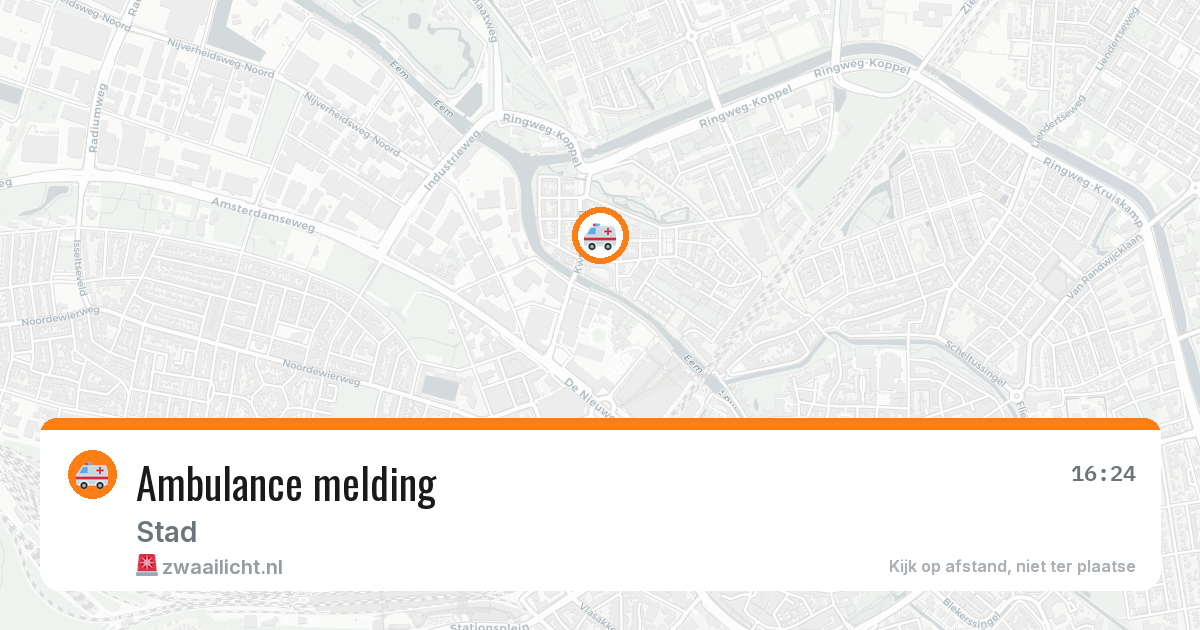 Ambulance melding — 23 feb 2026