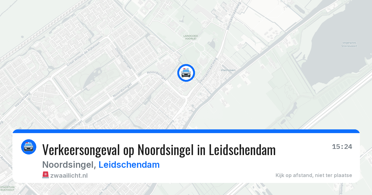 Verkeersongeval op Noordsingel in Leidschendam — 10 apr 2026