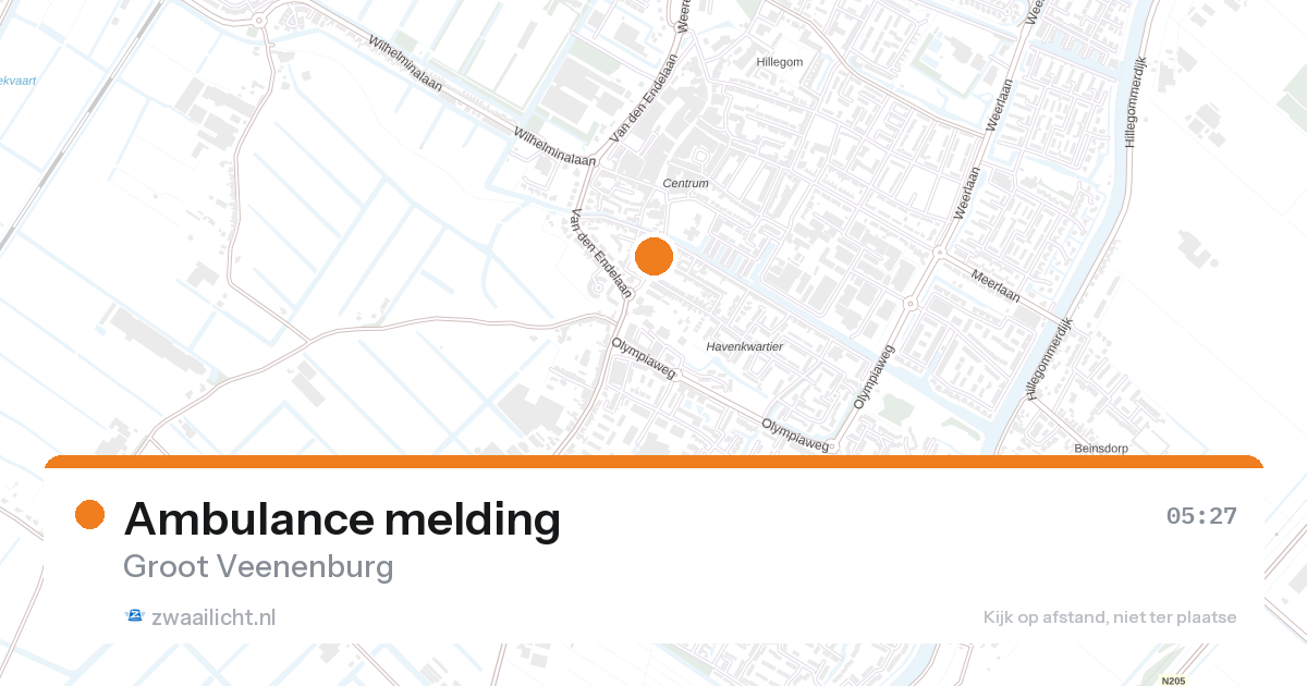Ambulance melding — 7 feb 2026