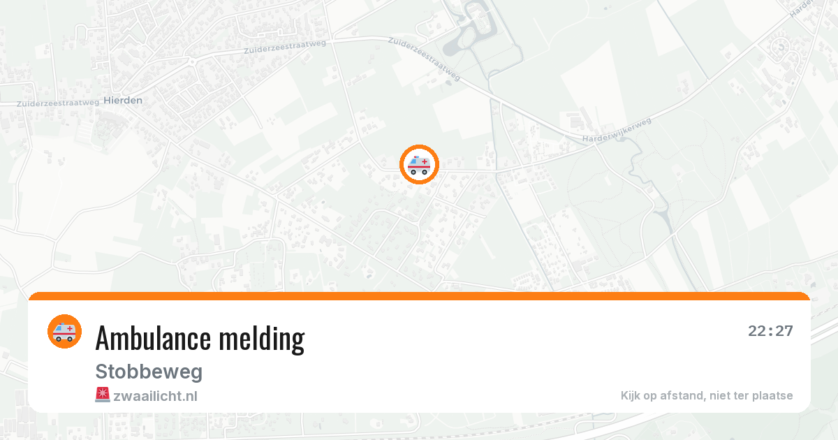 Ambulance melding — 2 jul 2026