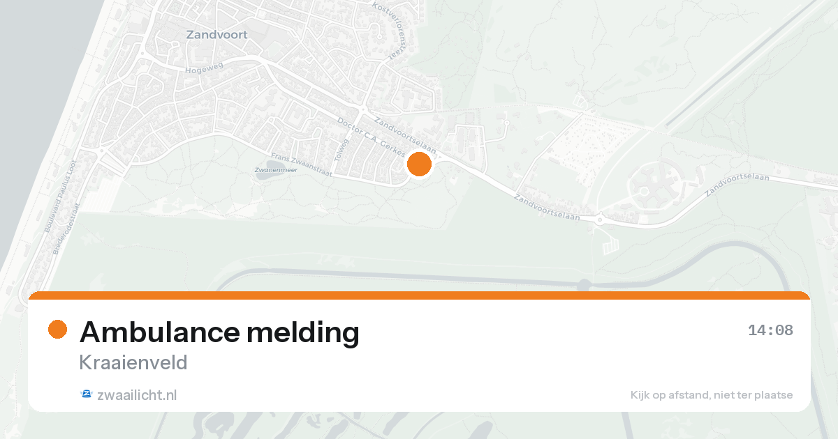 Ambulance melding — 7 feb 2026