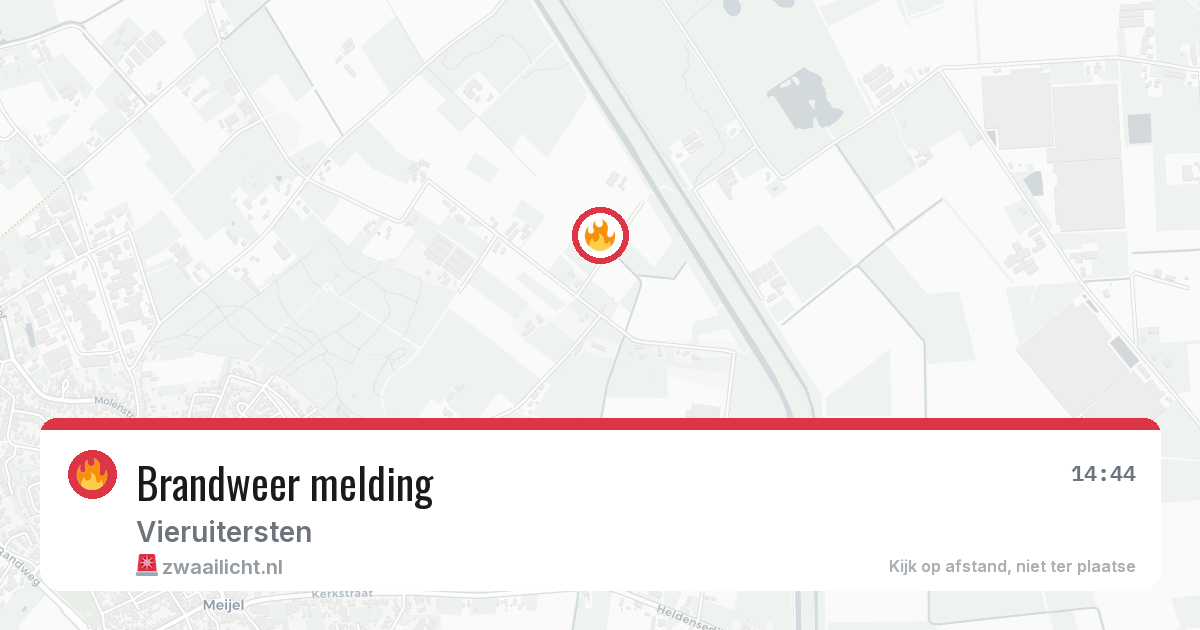 Brandweer melding — 23 jun 2026