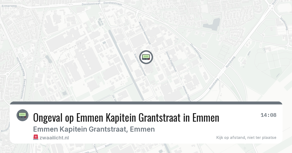 Ongeval op Emmen Kapitein Grantstraat in Emmen — 10 feb 2026