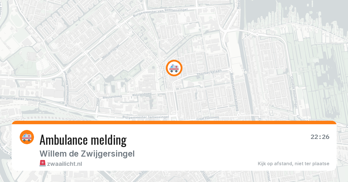 Ambulance melding — 26 jun 2026