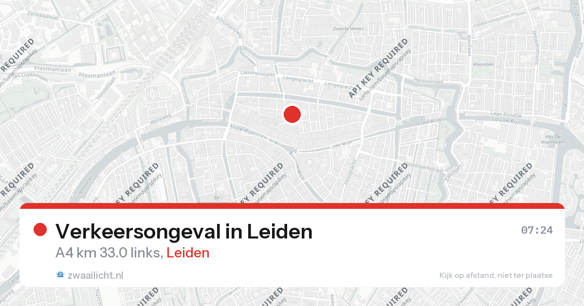 Verkeersongeval in Leiden — 5 mrt 2026