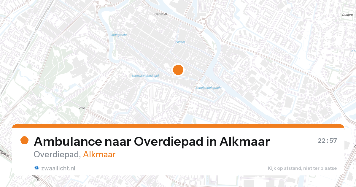 Ambulance naar Overdiepad in Alkmaar — 31 jan 2026