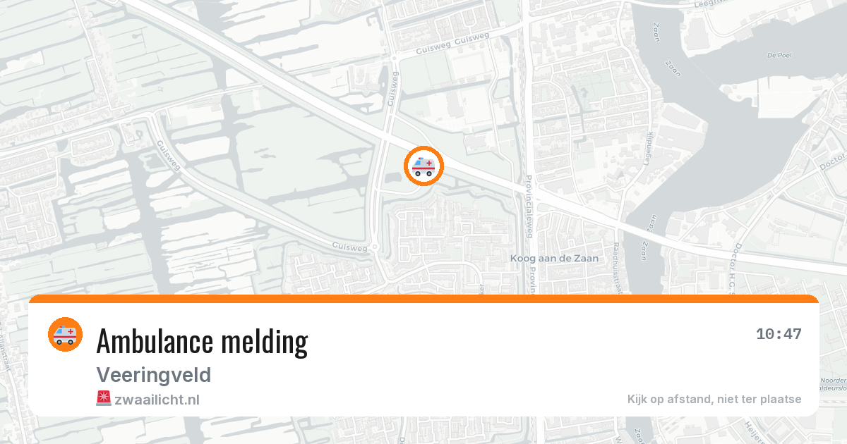 Ambulance melding — 15 jun 2026
