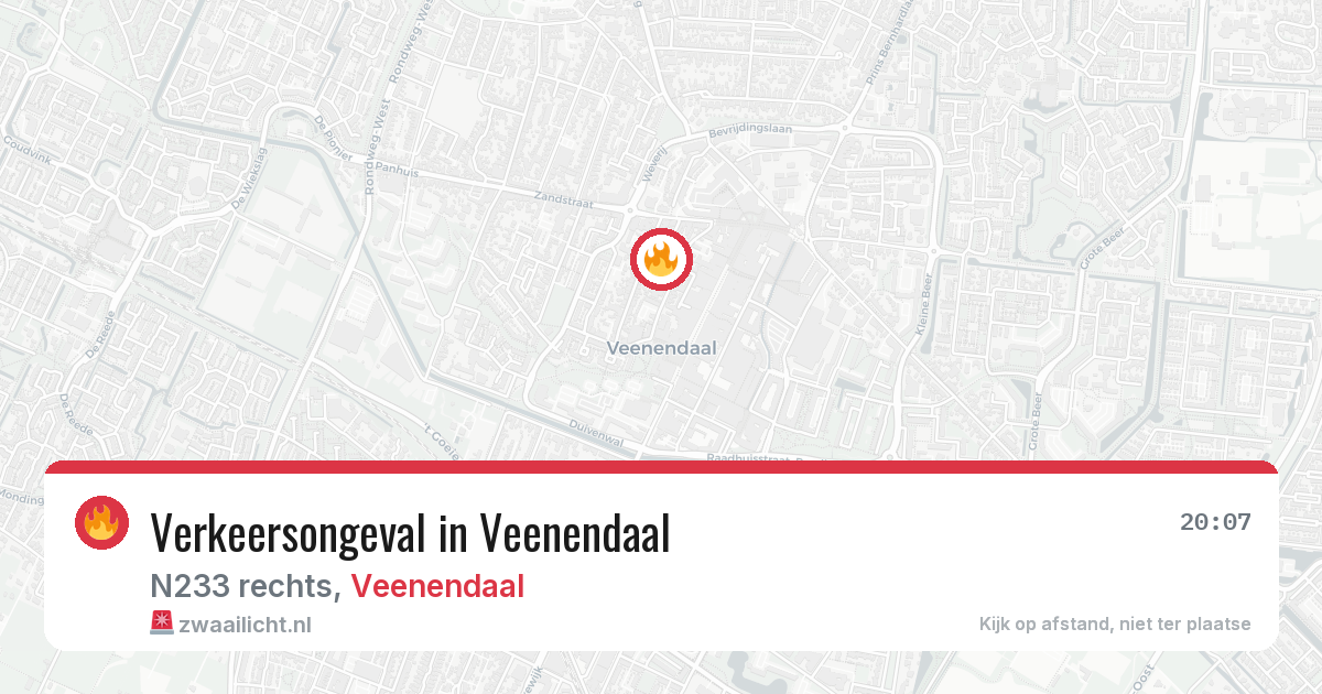 Verkeersongeval in Veenendaal — 23 feb 2026