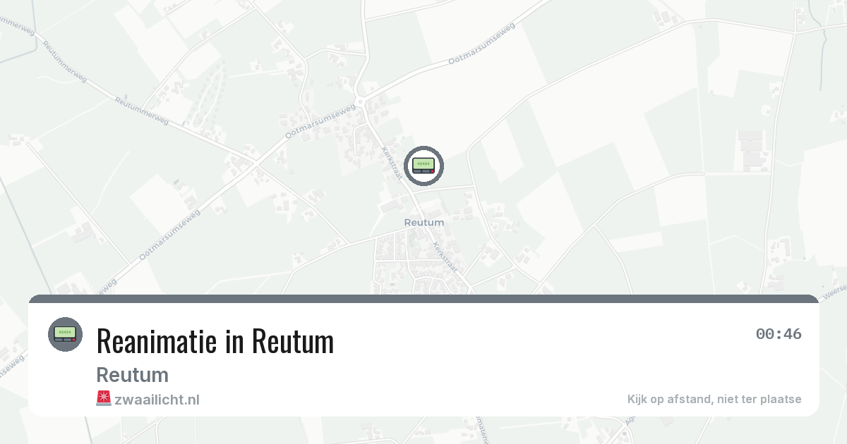 Reanimatie in Reutum — 31 jan 2026