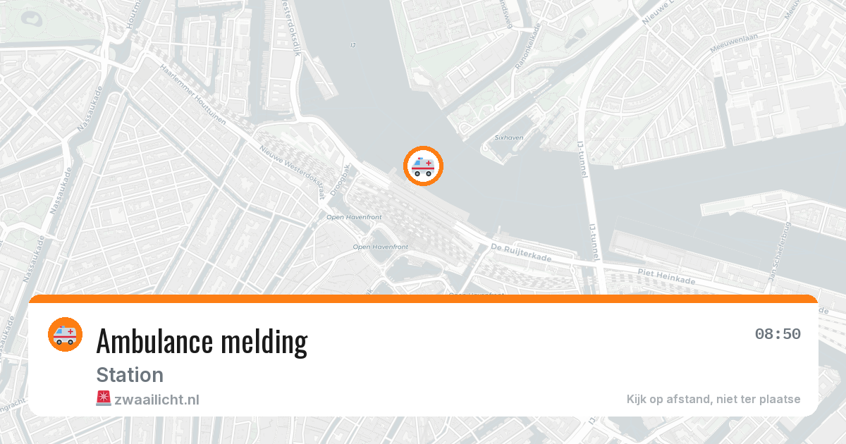 Ambulance melding — 30 jun 2026