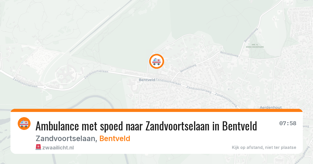 Ambulance met spoed naar Zandvoortselaan in Bentveld — 1 feb 2026