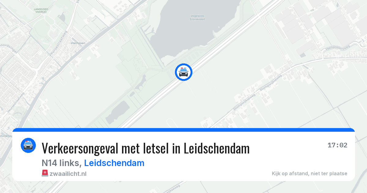 Verkeersongeval met letsel in Leidschendam — 21 mrt 2026