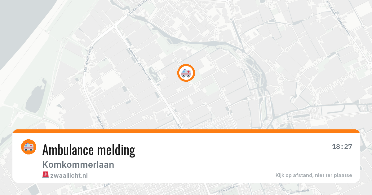 Ambulance melding — 7 jun 2026