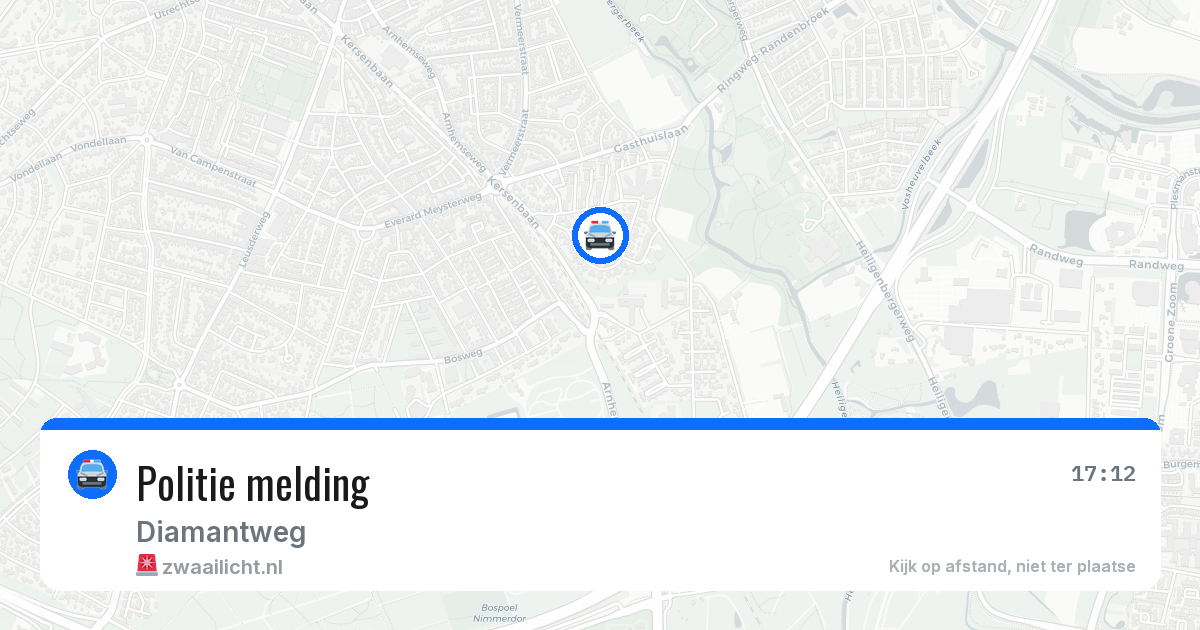 Politie melding — 29 jun 2026
