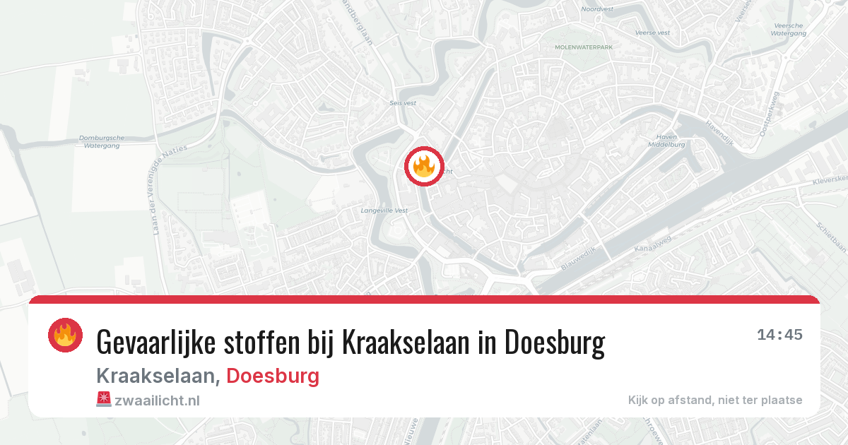 Gevaarlijke stoffen bij Kraakselaan in Doesburg — 19 jan 2026