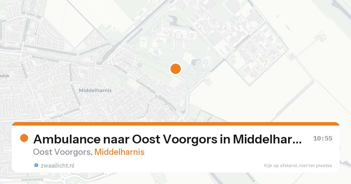Ambulance naar Oost Voorgors in Middelharnis — 30 jun 2026