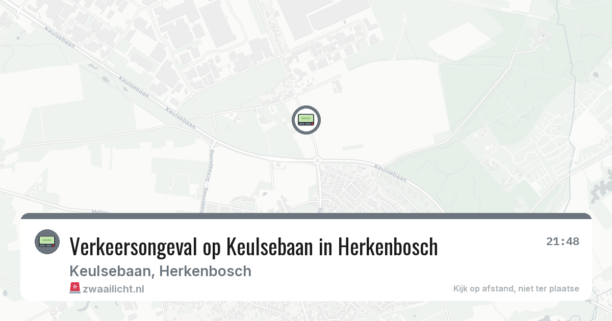 Verkeersongeval op Keulsebaan in Herkenbosch — 22 jul 2026