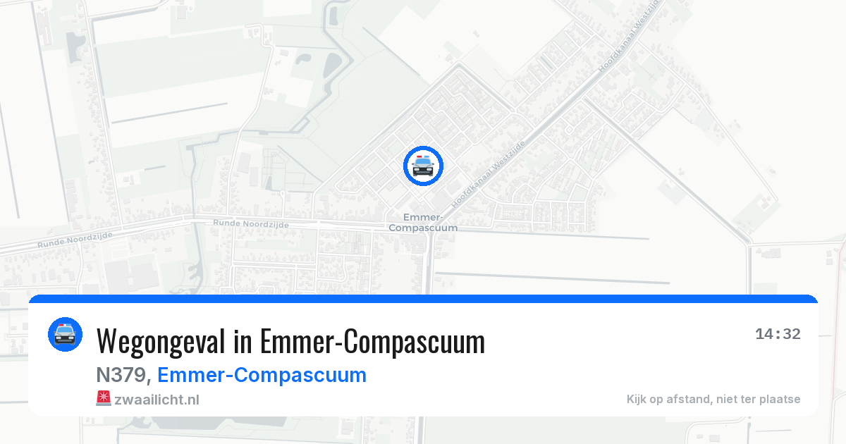 Wegongeval in Emmer-Compascuum — 25 jul 2026