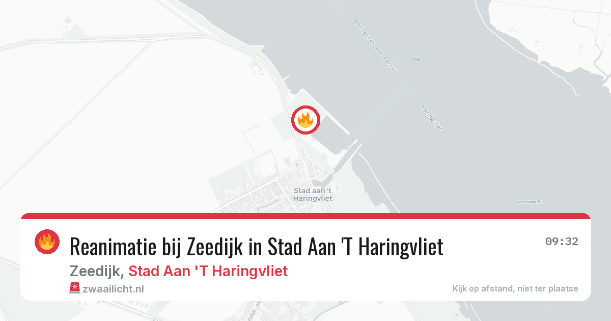 Reanimatie bij Zeedijk in Stad Aan 'T Haringvliet — 27 mei 2026