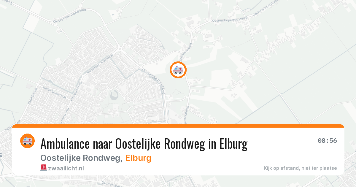 Ambulance naar Oostelijke Rondweg in Elburg — 16 mei 2026