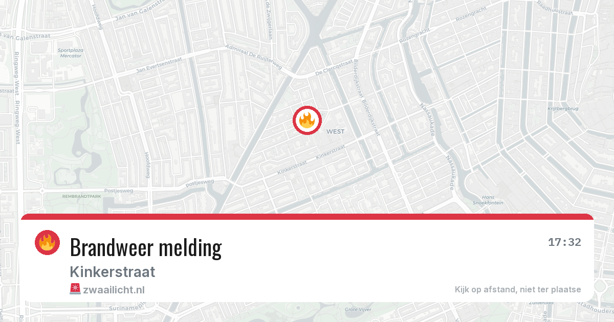 Brandweer melding — 23 jun 2026