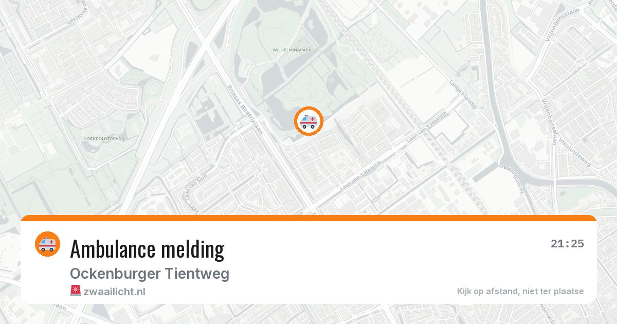 Ambulance melding — 28 jun 2026