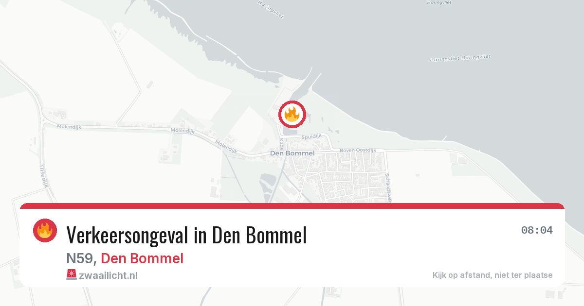 Verkeersongeval in Den Bommel — 19 feb 2026