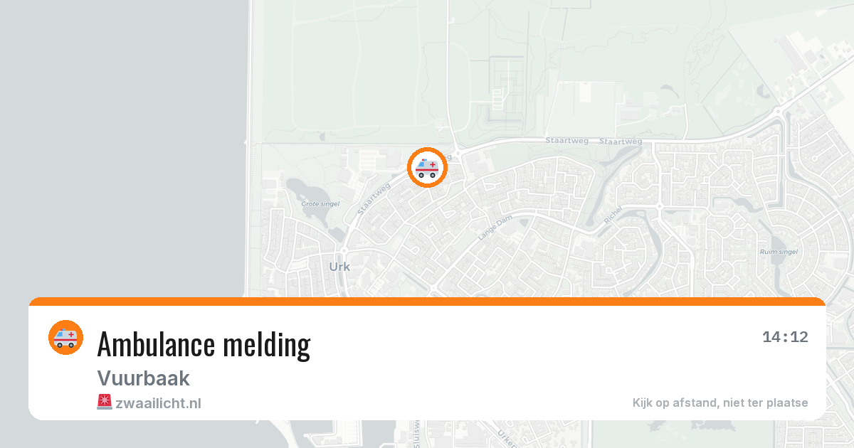 Ambulance melding — 11 apr 2026