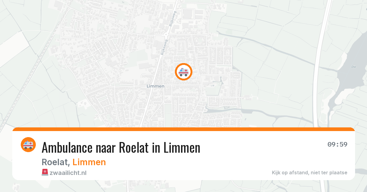 Ambulance naar Roelat in Limmen — 7 jun 2026