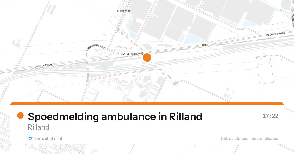 Spoedmelding ambulance in Rilland — 26 aug 2026