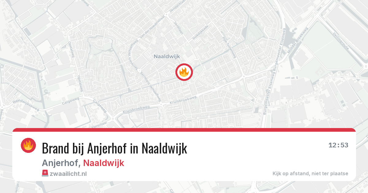 Brand bij Anjerhof in Naaldwijk — 2 aug 2026