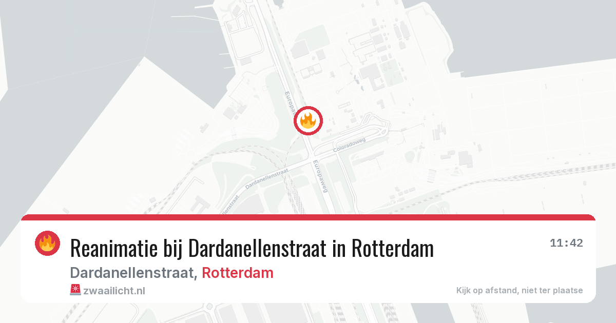 Reanimatie bij Dardanellenstraat in Rotterdam — 20 mei 2026