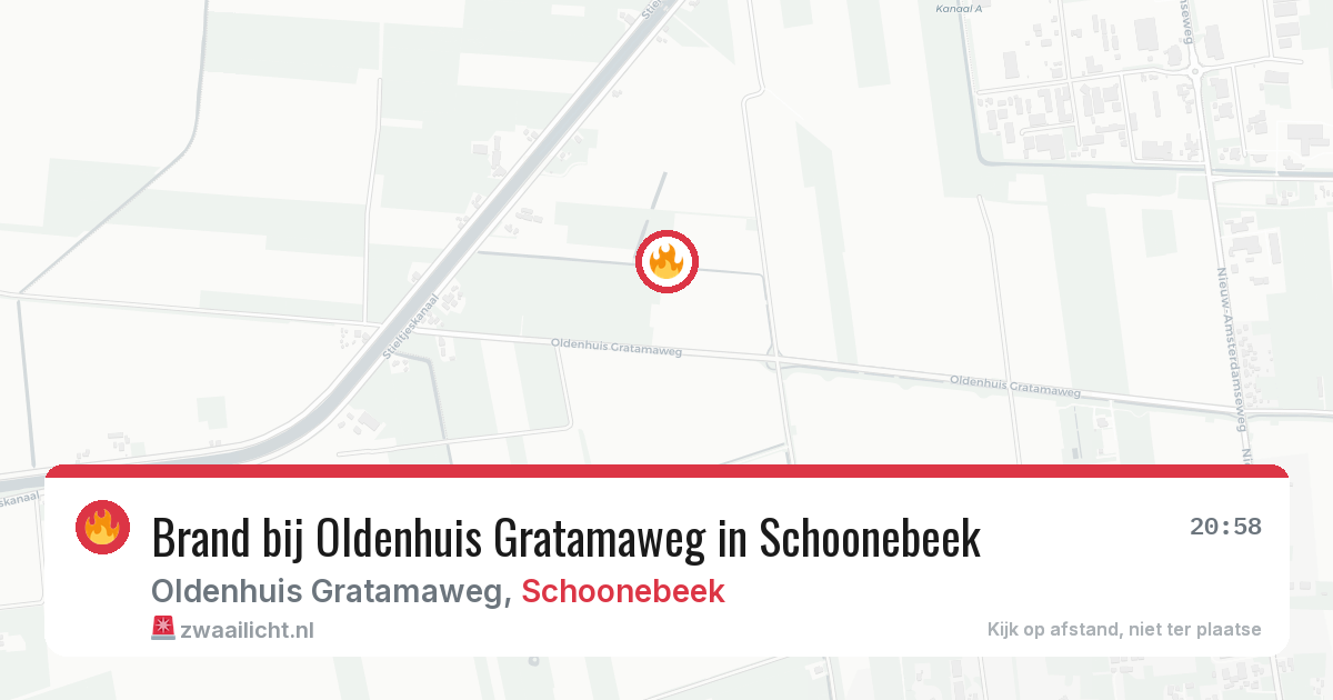 Brand bij Oldenhuis Gratamaweg in Schoonebeek — 3 feb 2026