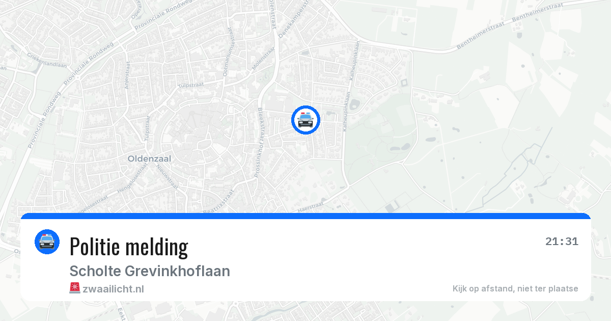 Politie melding — 27 jun 2026