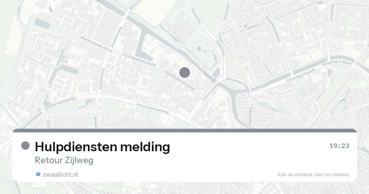 Hulpdiensten melding — 31 jan 2026