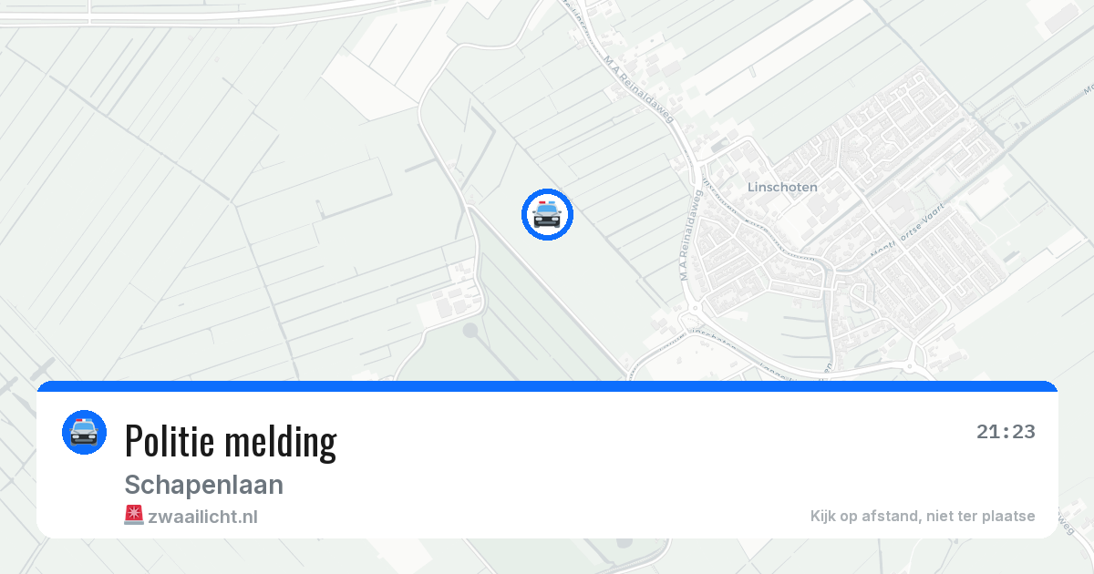 Politie melding — 14 mei 2026