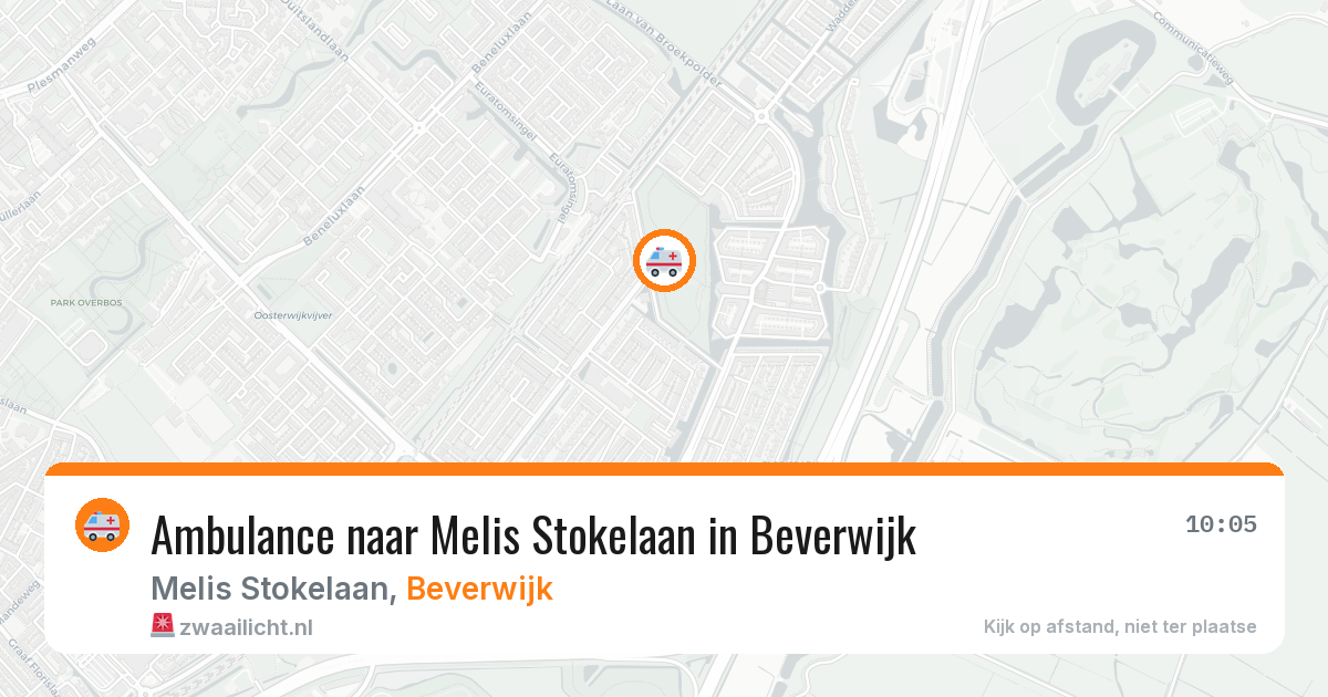 Ambulance naar Melis Stokelaan in Beverwijk — 29 jan 2026
