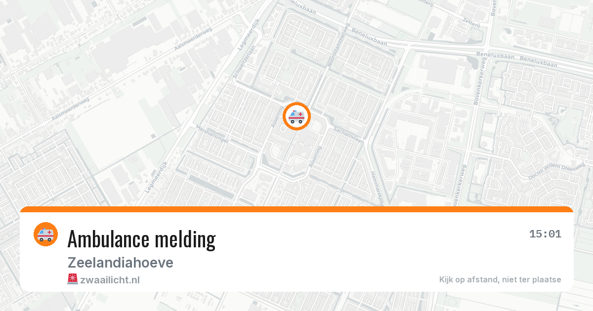 Ambulance melding — 17 jun 2026