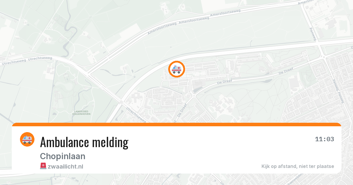 Ambulance melding — 9 feb 2026