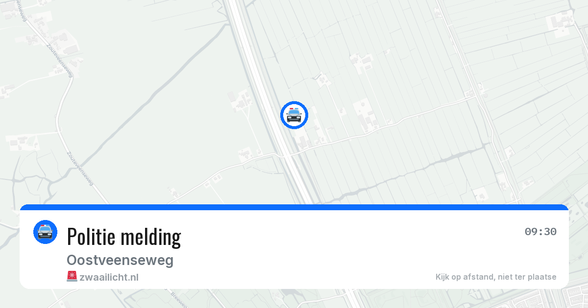 Politie melding — 13 jun 2026