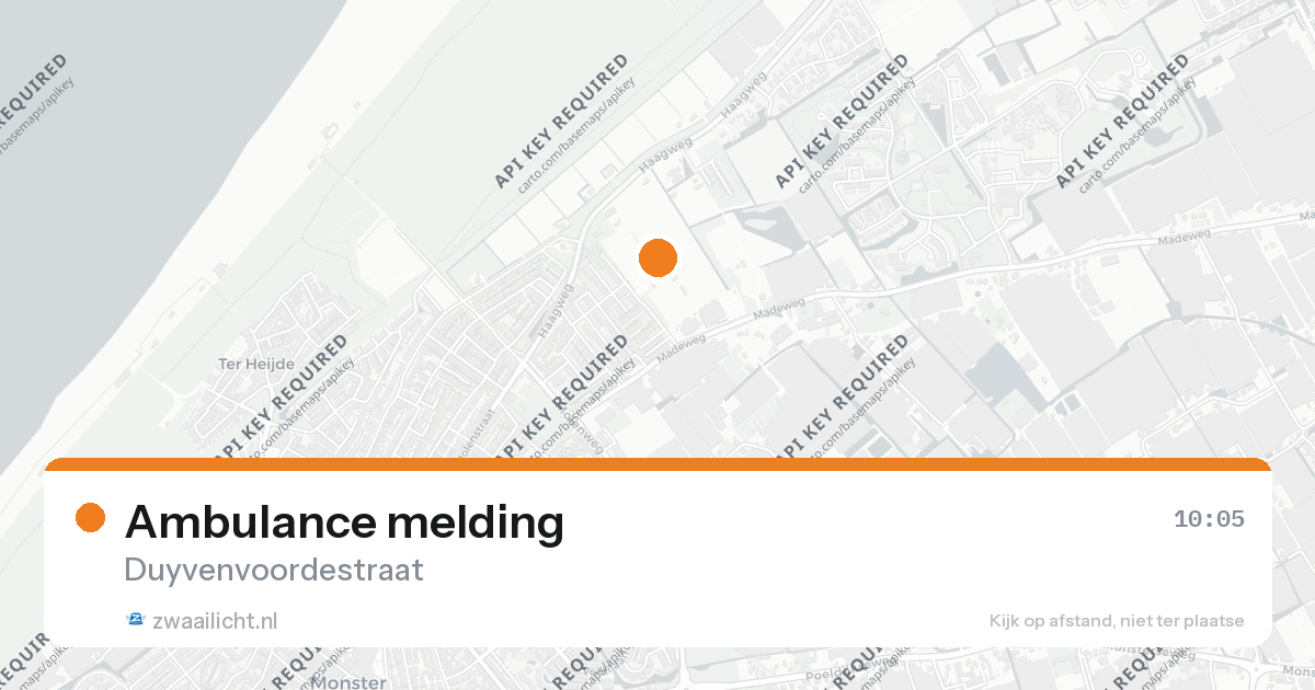 Ambulance melding — 5 mrt 2026