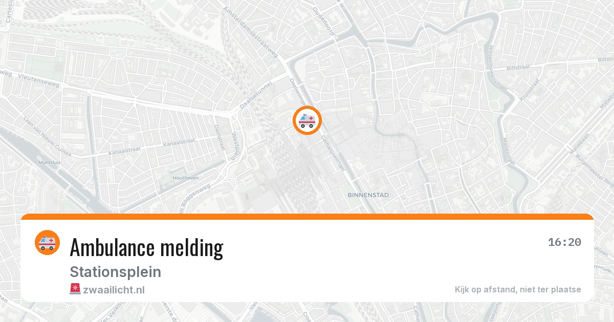 Ambulance melding — 15 jun 2026