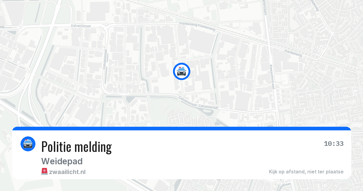 Politie melding — 7 apr 2026