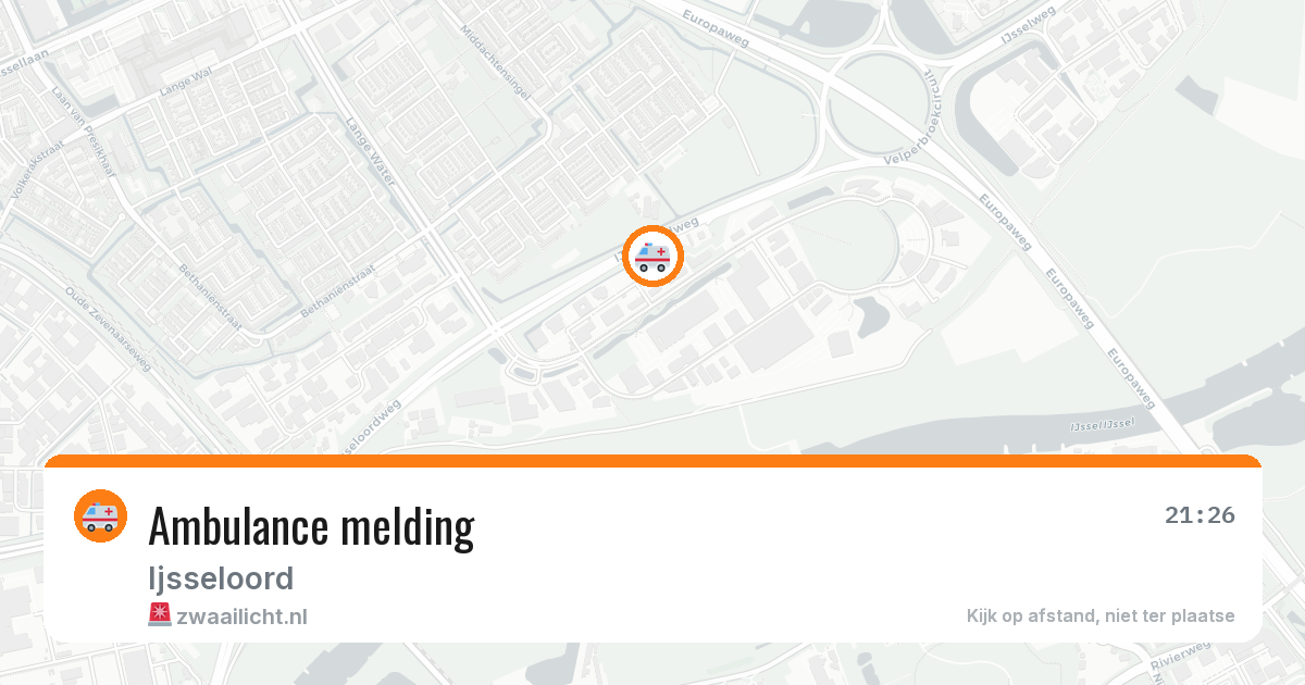 Ambulance melding — 24 jun 2026