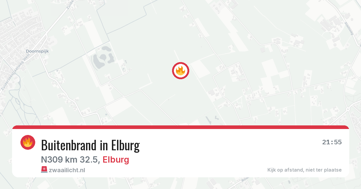 Buitenbrand in Elburg — 27 jul 2026