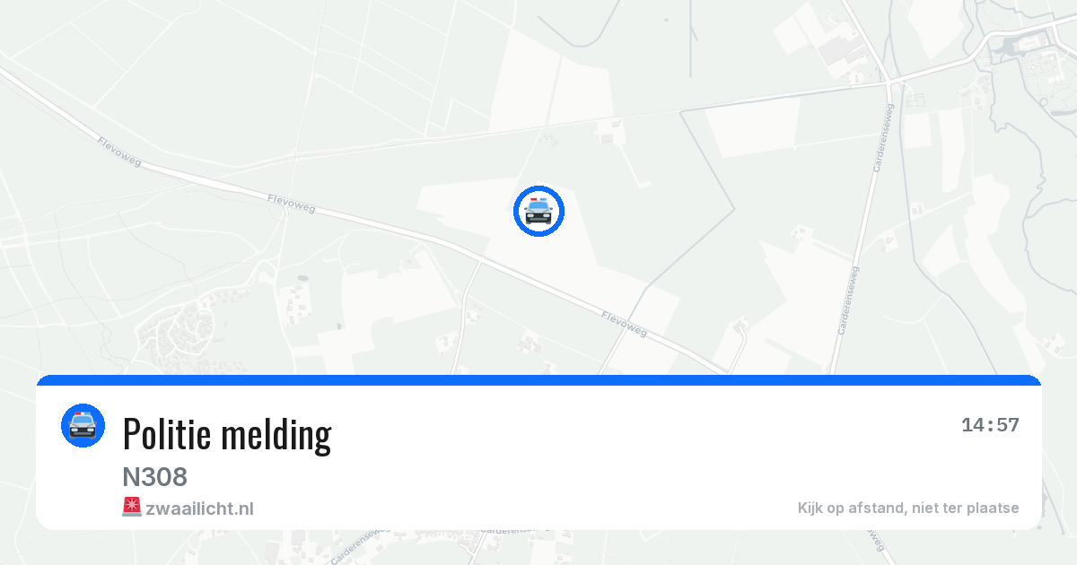 Politie melding — 7 jul 2026
