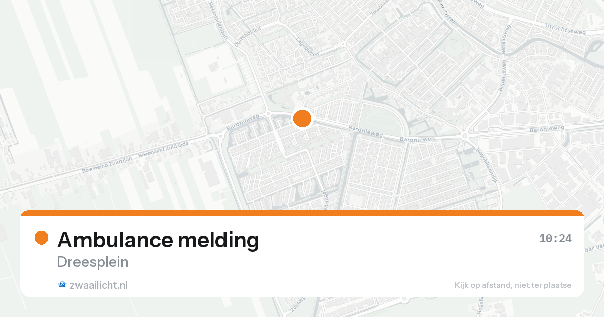 Ambulance melding — 8 feb 2026