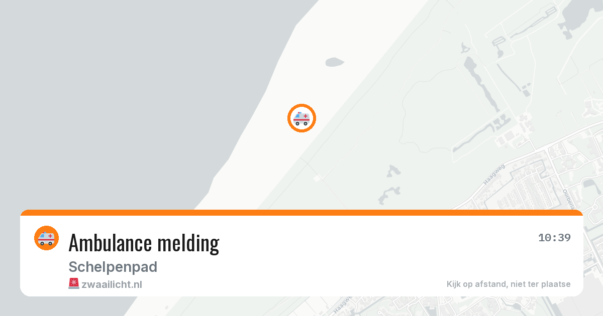 Ambulance melding — 27 apr 2026