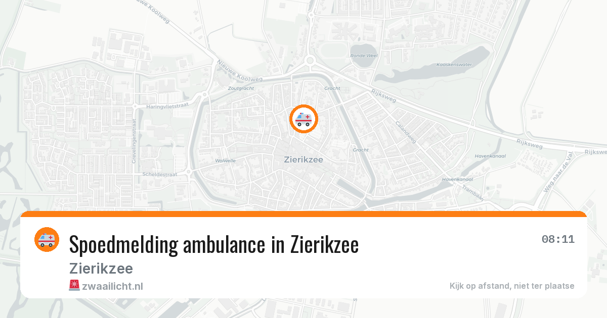 Spoedmelding ambulance in Zierikzee — 4 feb 2026